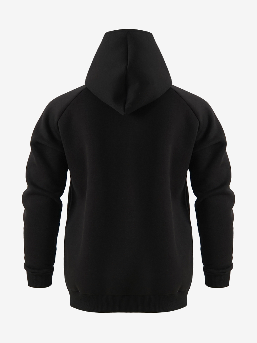 Zip hoodie черный 