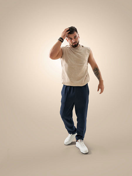 Майка Breezy бежевый