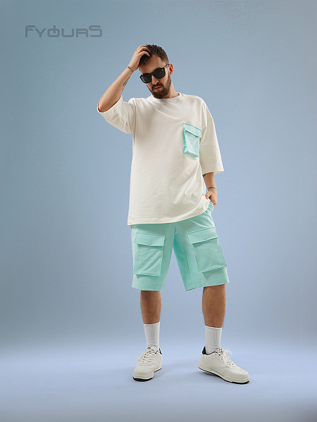 Костюм Summer Escape оверсайз Ментол 