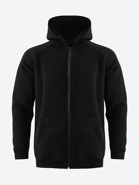 Zip hoodie черный 